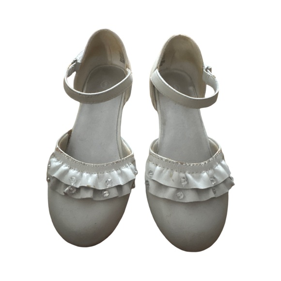 smartfit Other - White Velcro strap dress shoes - size 9C